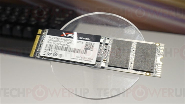 威刚展示sx8200 m.2固态盘:3.2gb/s,支持nvme 1.