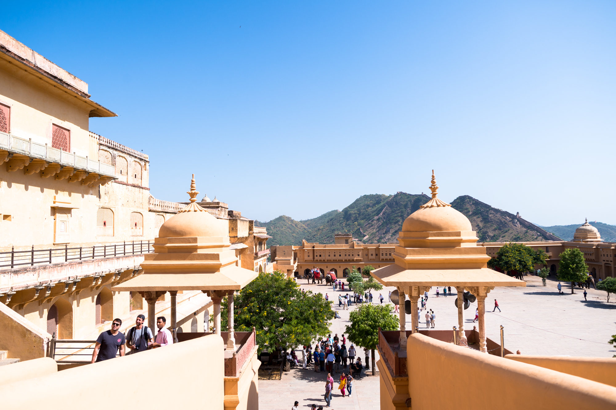 琥珀堡,昔日印度首都所在地,一座守护斋普尔数百年的城堡!