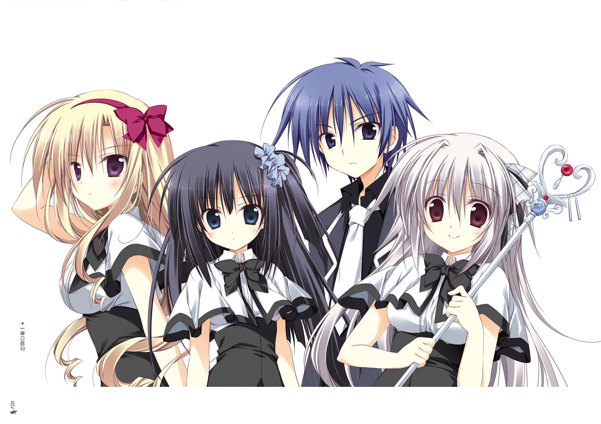 二次元壁纸:未曾失恋的人,不懂爱情.未曾失意的人,不懂人生.