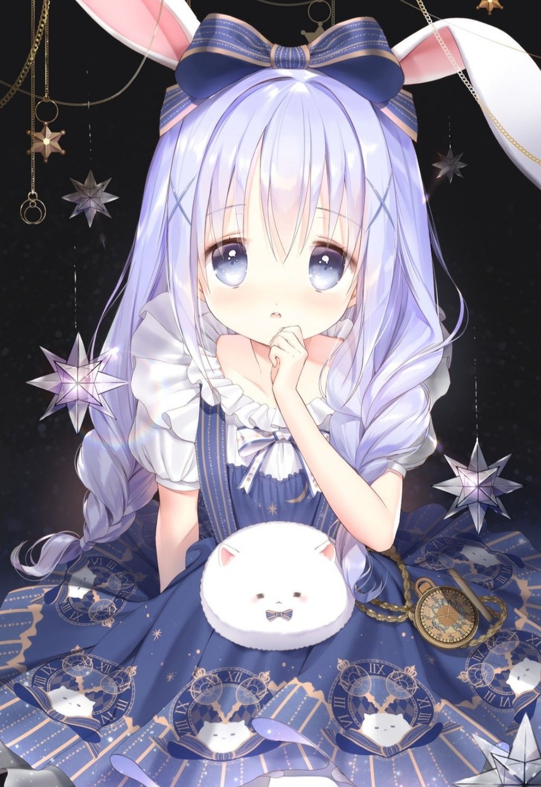 二次元动漫美图:浅色系少女,喜欢你,是我过期一个的