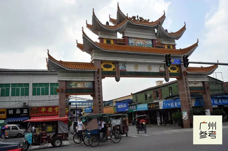 (沥滘村现状.广州日报记者邱伟荣摄)