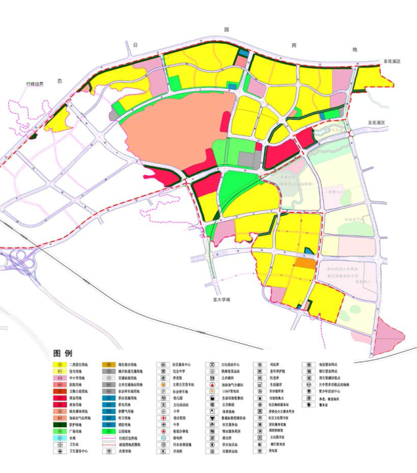 贵阳市花溪区城市规划图片