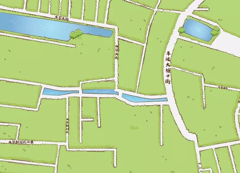 好消息!棠下,棠东,车陂村内地图正式上线啦!