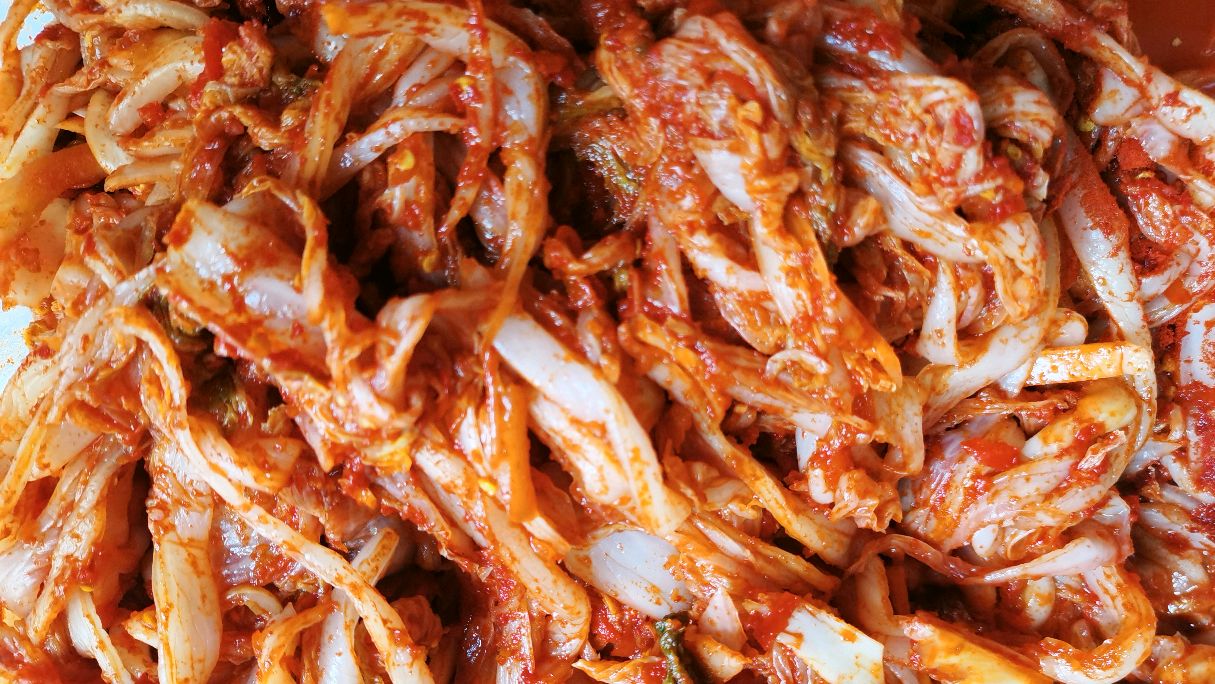 传统的韩国泡菜、自然发酵,配方和制作过程视频详细讲解