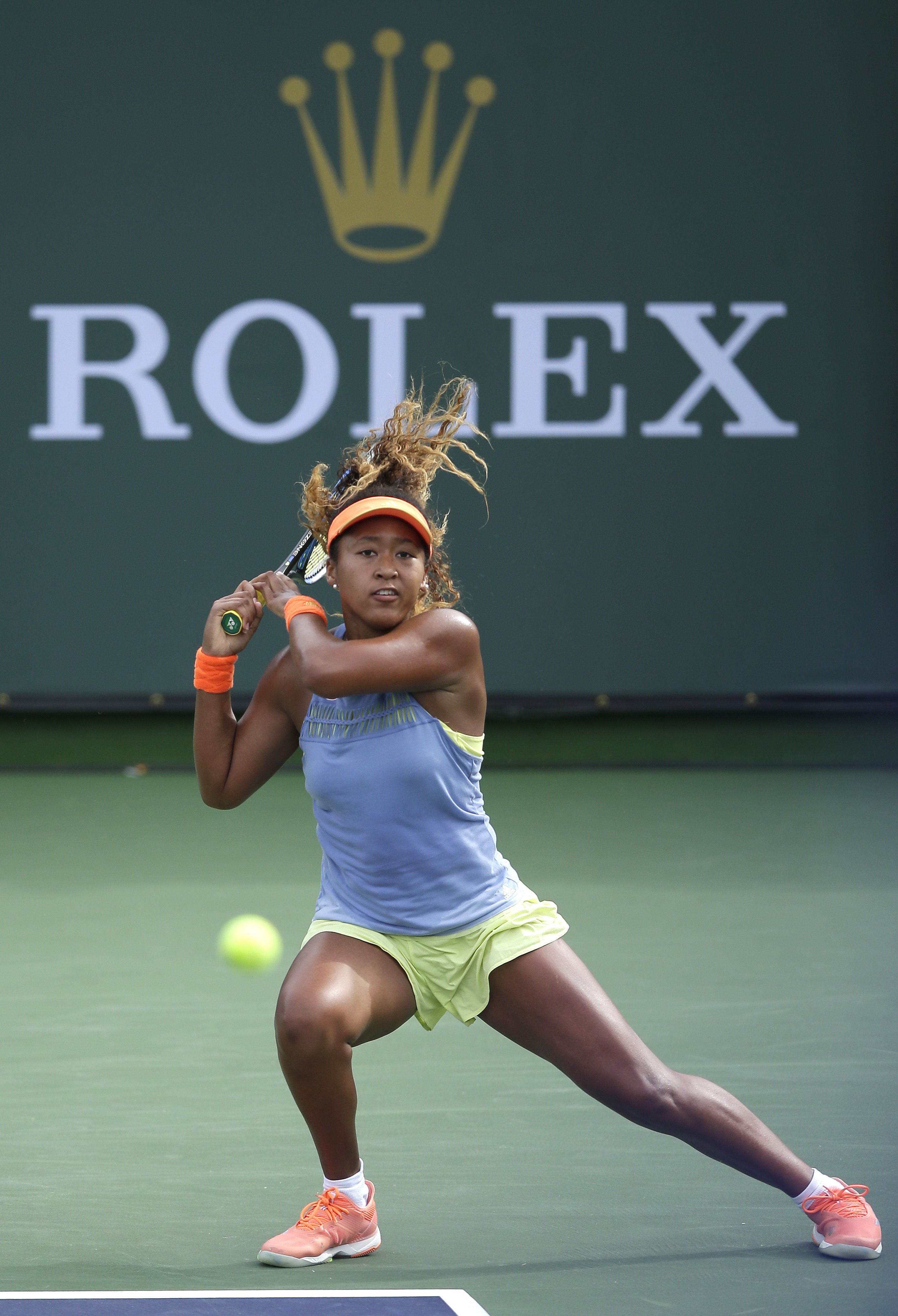 网球——巴黎银行公开赛:大阪直美晋级(1)