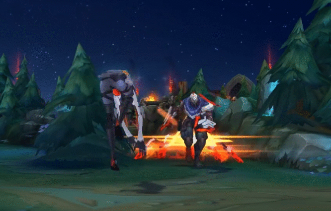 英雄联盟:源计划3d视角宣传片发布,刀妹耍杂技,金克斯邪魅笑