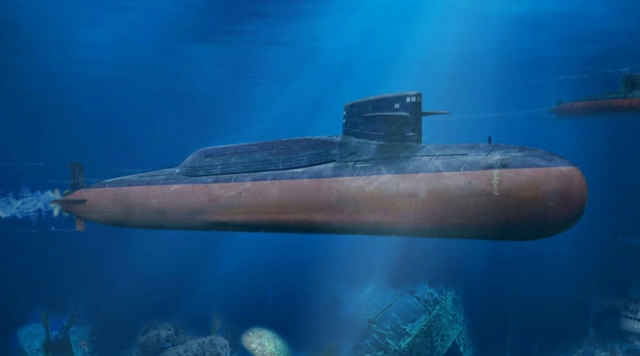 667BDR型战略核潜艇图片
