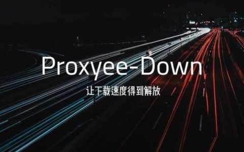 Proxyee-Down 3.4.0 百度网盘不限速下载神器