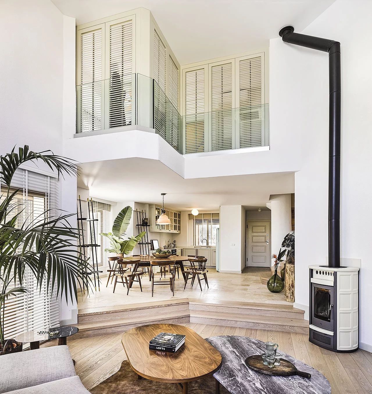 室内风格融合了当地的元素和南美的风情,让人觉得干练,又清爽.