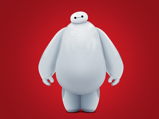 大白,《超能陆战队》中的机器人,会功夫,对主人忠诚为了主人能够不惜