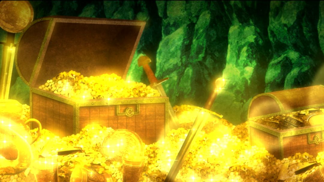 动漫|找到了一堆财宝然而却带不走