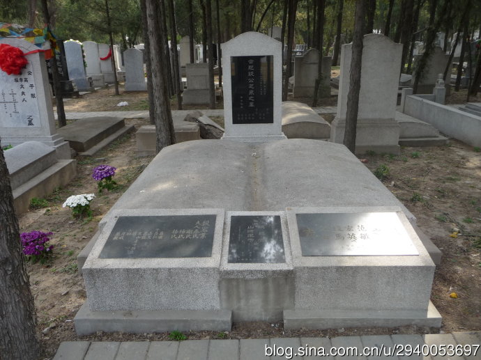 "北洋之虎"段祺瑞葬于北京万安公墓,墓地普通,知道者不多