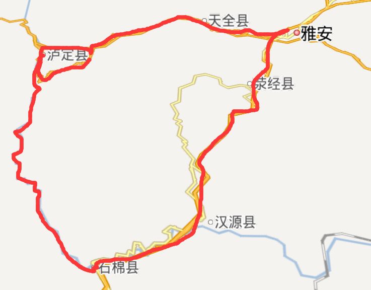 雅叶高速规划路线图图片