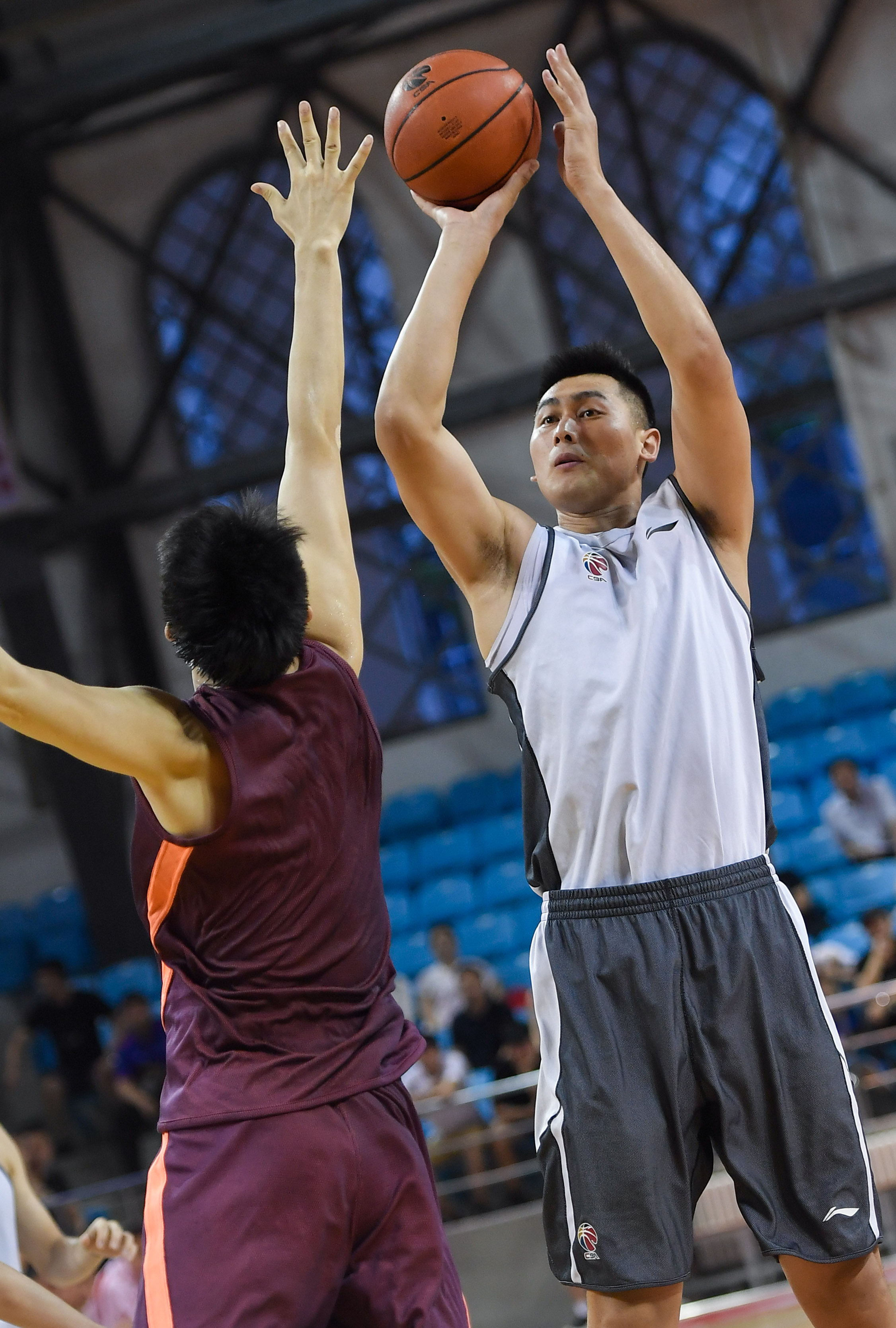 篮球——热身赛:吉林九台农商银行胜辽宁本钢(5)