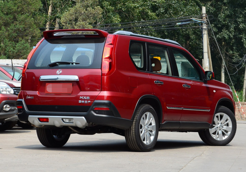 东风风度mx6,整体外观造型独特,极具现代感