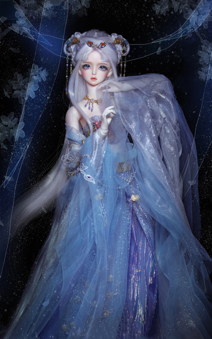 极致仙气的bjd古风娃娃美图,各个美艳清丽,娃娘们不可错过