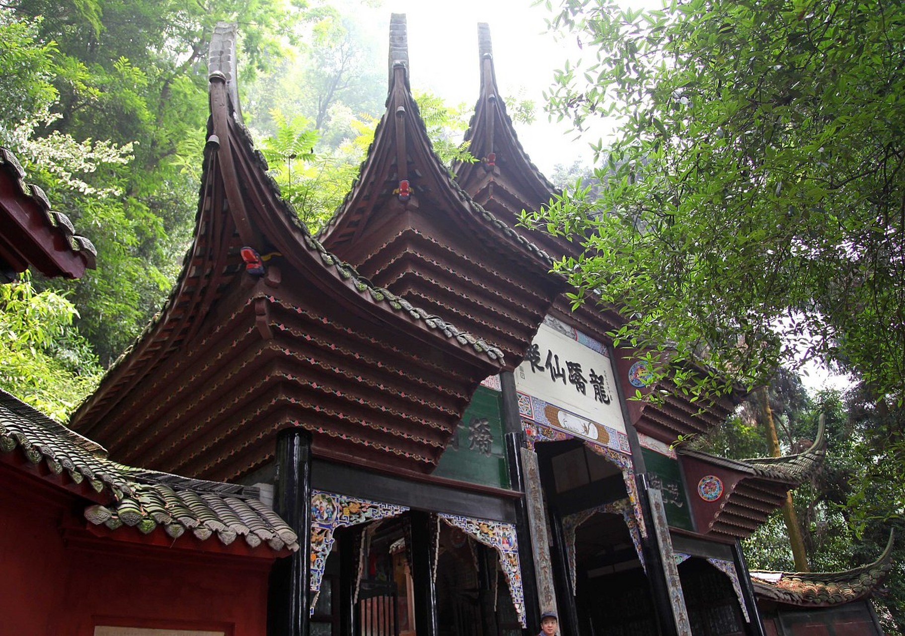 成都玩乐攻略# 成都青城山是中国道教的发源地之一,属于道教名山.