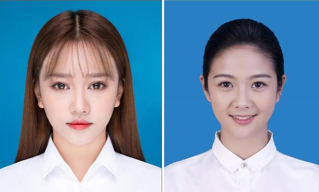 吐槽镜头,毕竟证件照的镜头一般都是直直的嘴在脸上,而且还是个大头照