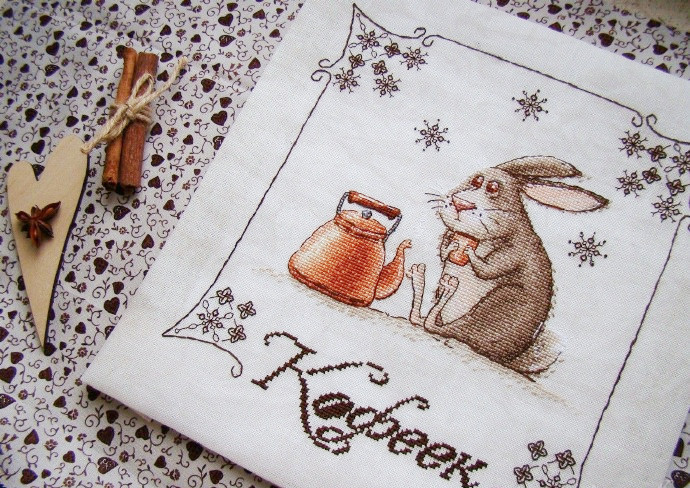 十字绣欣赏:21张国外十字绣,每一幅都像画儿一样美