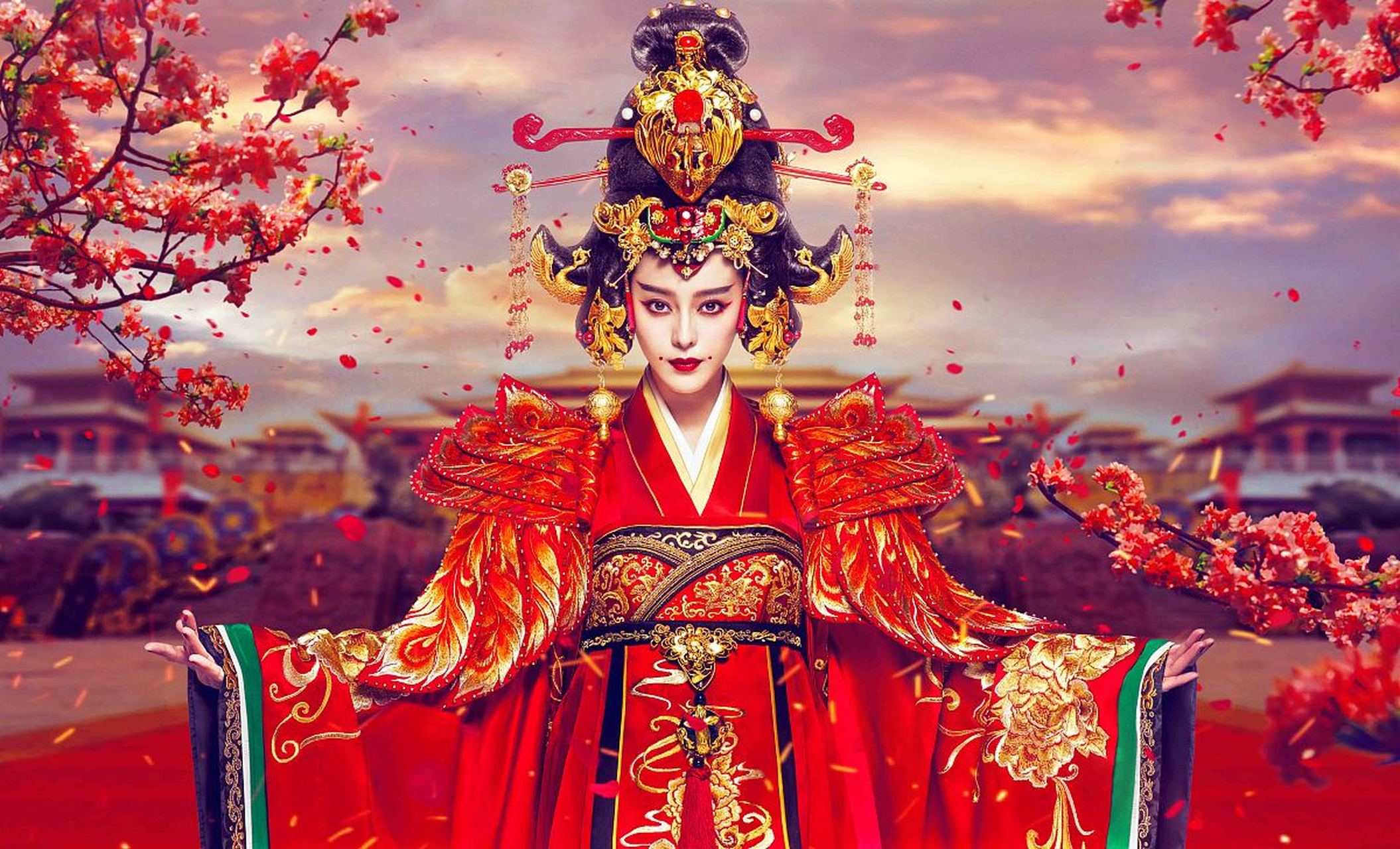 《武则天》是一部根据中国历史上唐朝第一位女皇帝武则天的故事改编的