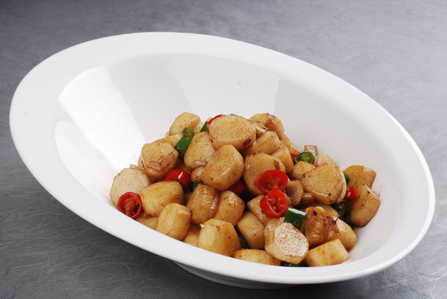 每日推荐六道美味佳肴:六道饕餮盛宴的美食,农家炒山药