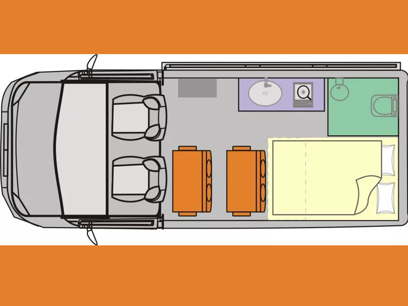 b型房车,大通v80长轴高顶旅居版,精工打造爆款商务旅居房车!