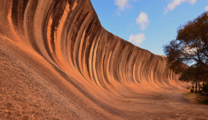大自然的鬼斧神工,世界奇观——波浪岩