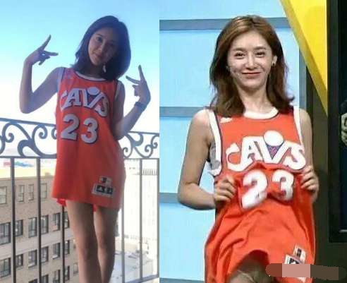 再成经典!nba女神美娜继掀衣照火了后,穿裙一字马吸睛无数