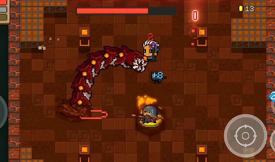 元气骑士:如果boss红武沙虫遇到这3个天赋,全屏地震瞬秒小怪