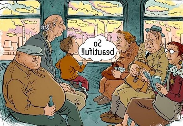 一组值得人们深思的人性图,是社会改变了人类,还是人类改变社会