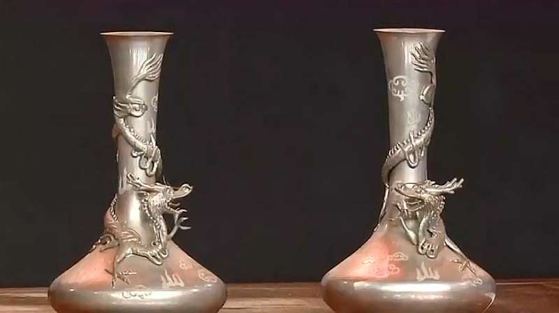 锡器仅次于金银器，竟然是莱芜锡雕，真是太漂亮了！,娱乐,文物鉴宝,好看视频