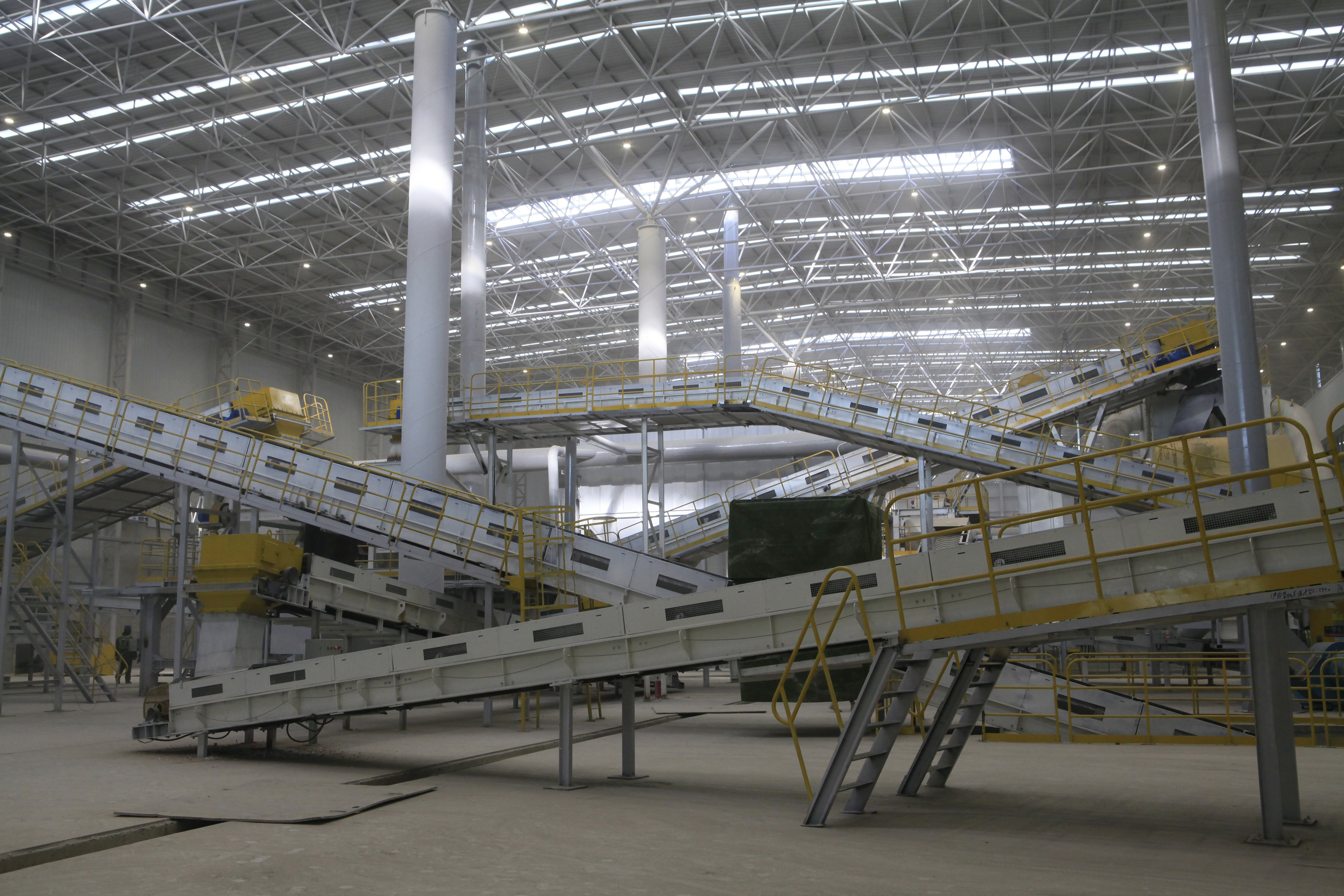 朝阳首个建筑垃圾处置固定设施建成投用