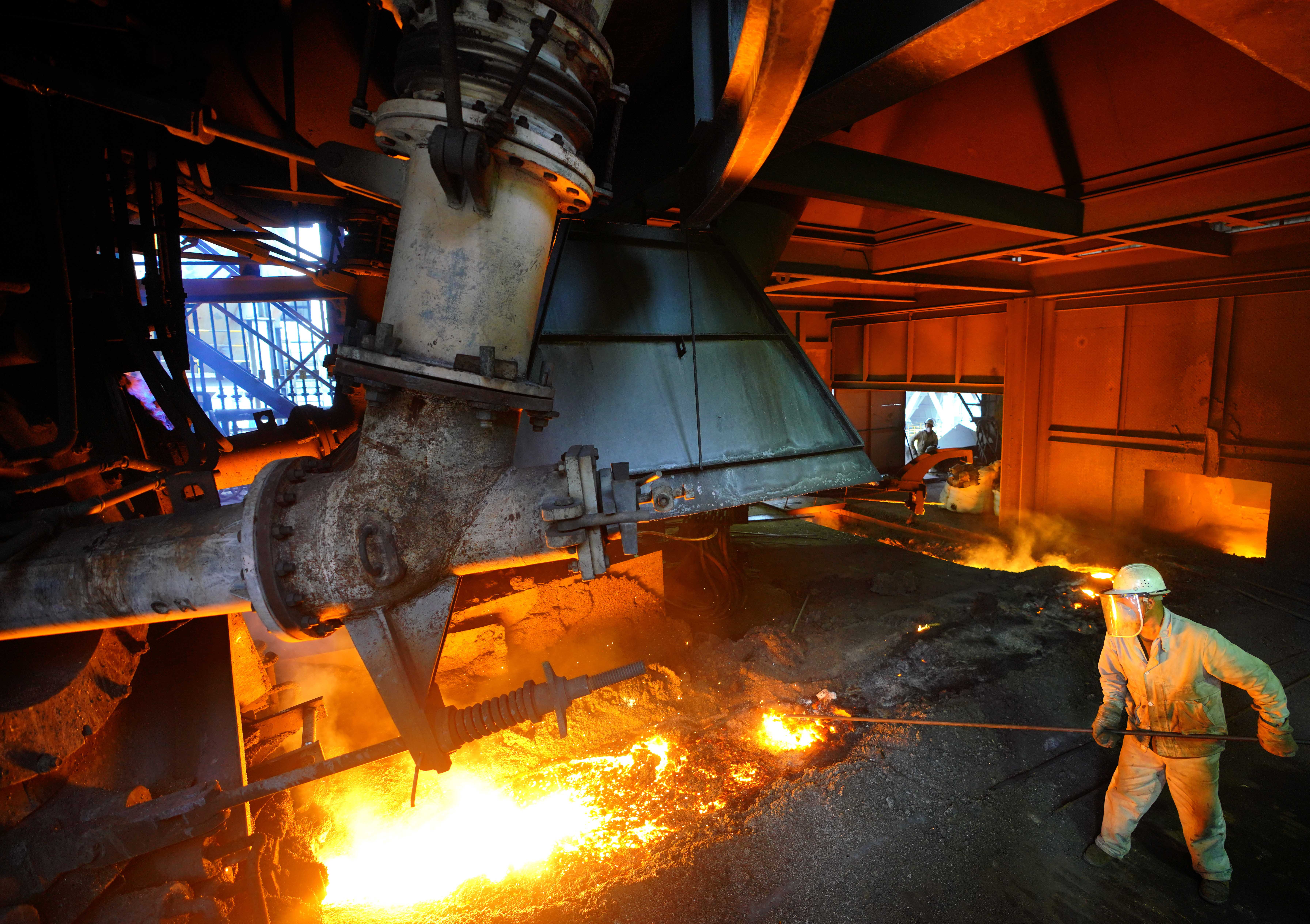 河北唐山:冶金固体废物里"淘金"(1)