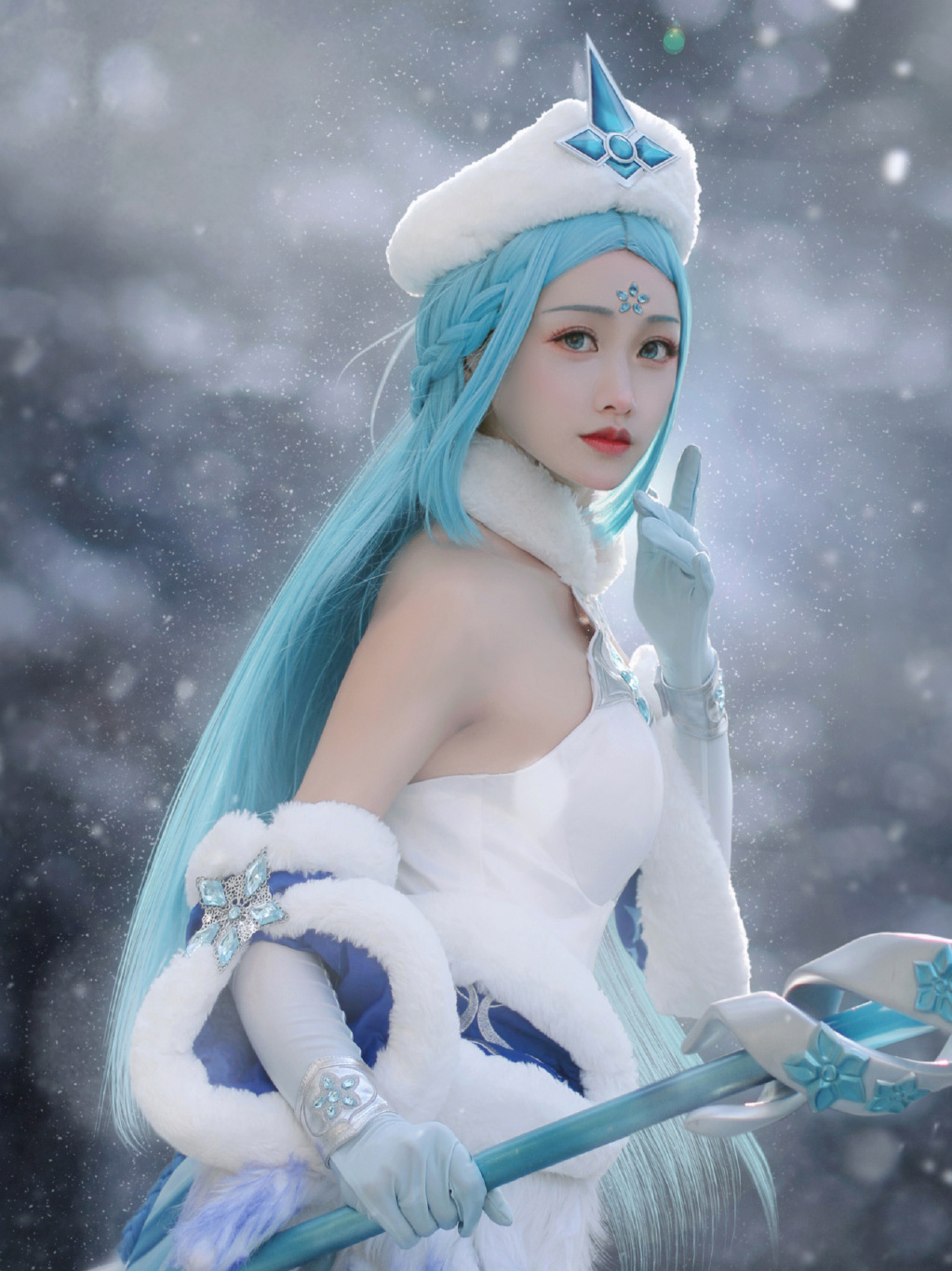 王者荣耀王昭君cos:白梅落下之日,归去故里之时