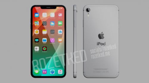 蘋果ipod touch 7概念渲染圖曝光:屏幕比iphone xs max都大