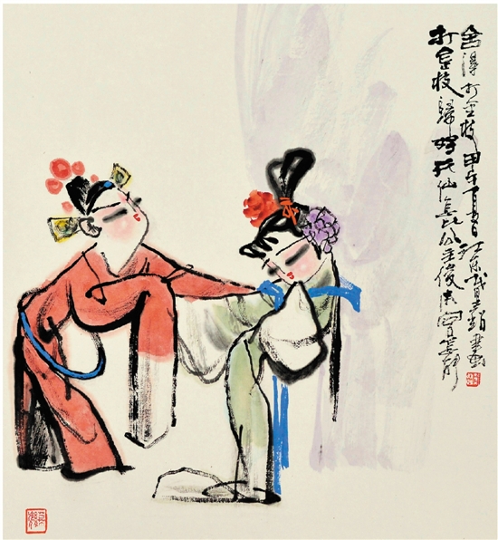 时雷雨大作,刘备