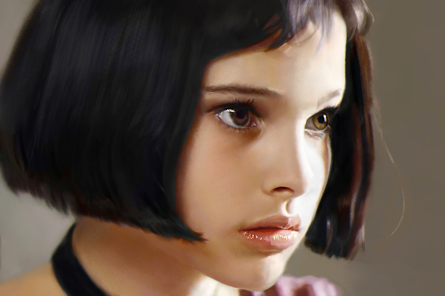 韩国插画师minsung jeon写实人物插画