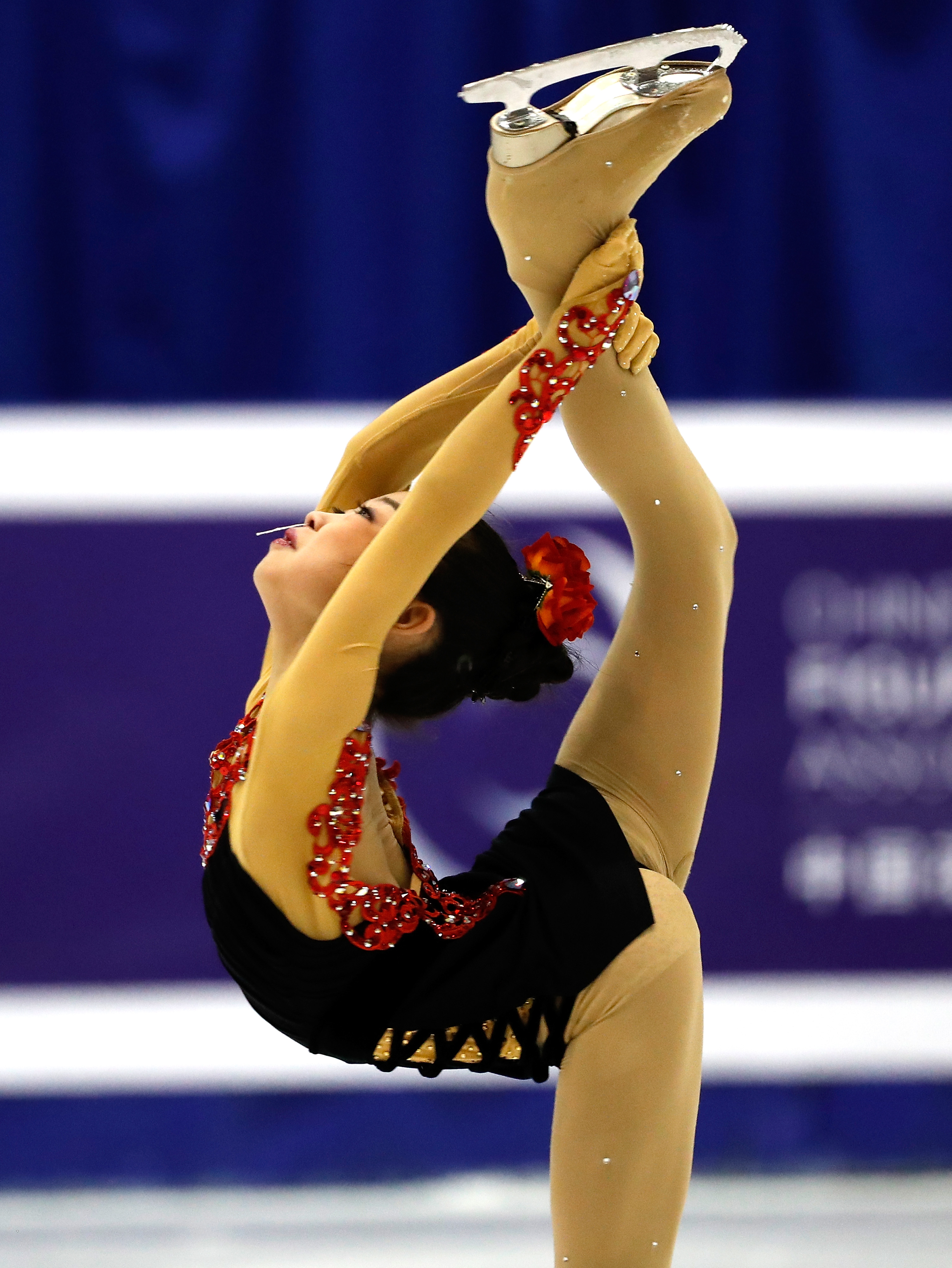 花样滑冰——全国冠军赛女子单人滑短节目赛况