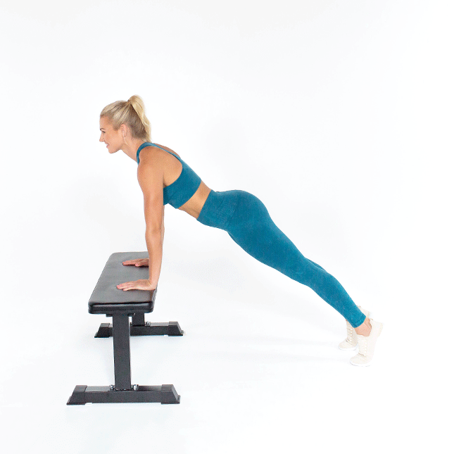 利用一只凳子来健身,6个动作,虐遍腰臀腿,帮你练出均匀好身材