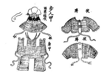 宋朝士兵盔甲简介图片