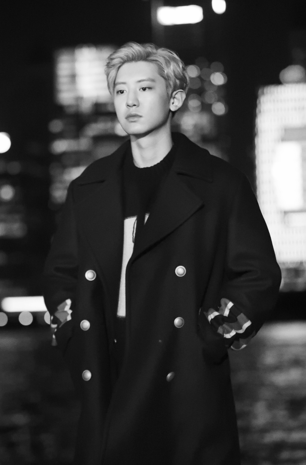 tommyboy朴灿烈最新上海活动图!一头金发上演霸道总裁爱上我!