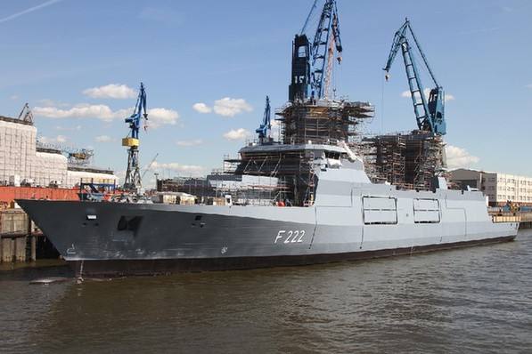 德国入列史上最大吨位护卫舰,号称"护卫舰之王"