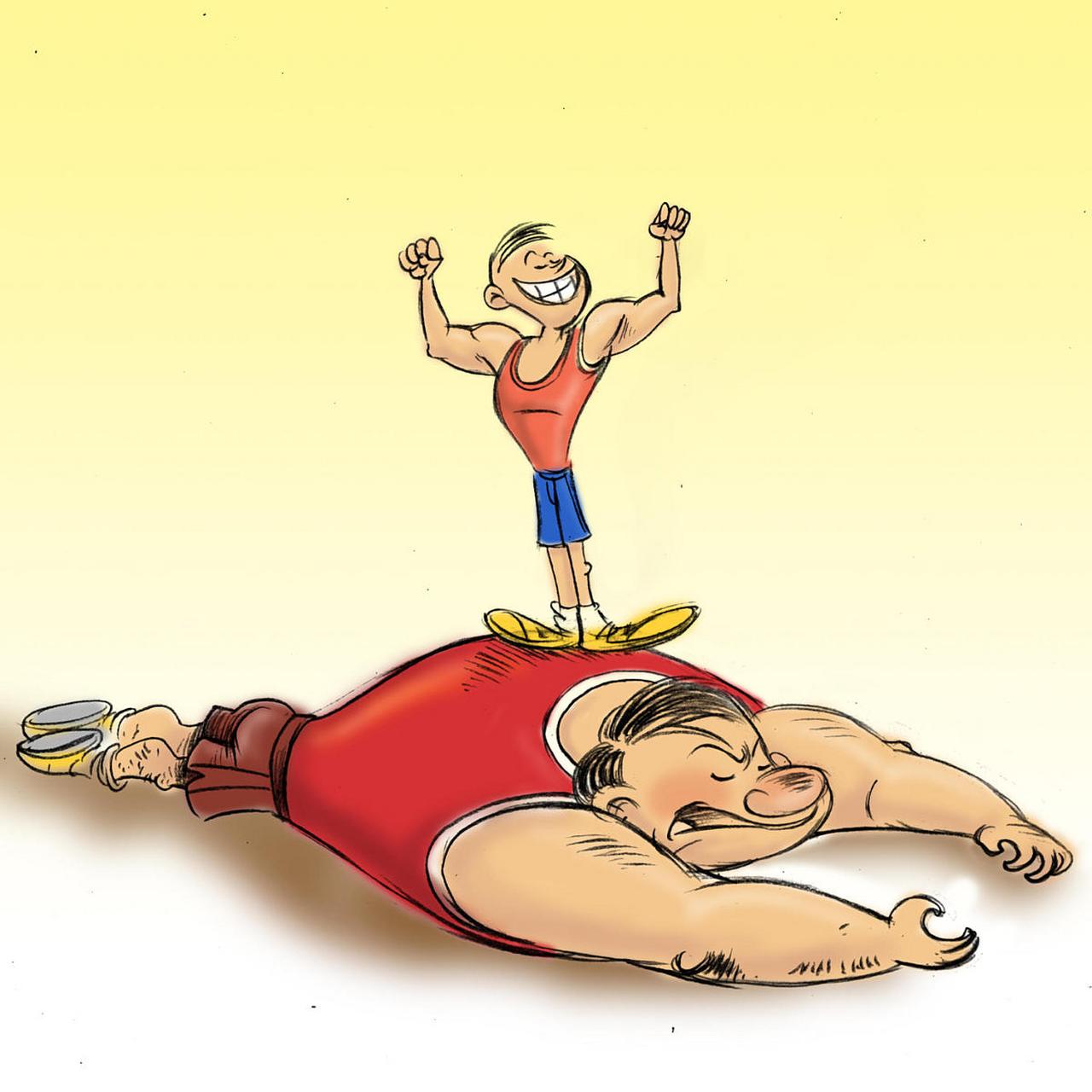 在弱肉强食的世界里,弱小的在一旁瑟瑟发抖,强大的却处处惹是生非.