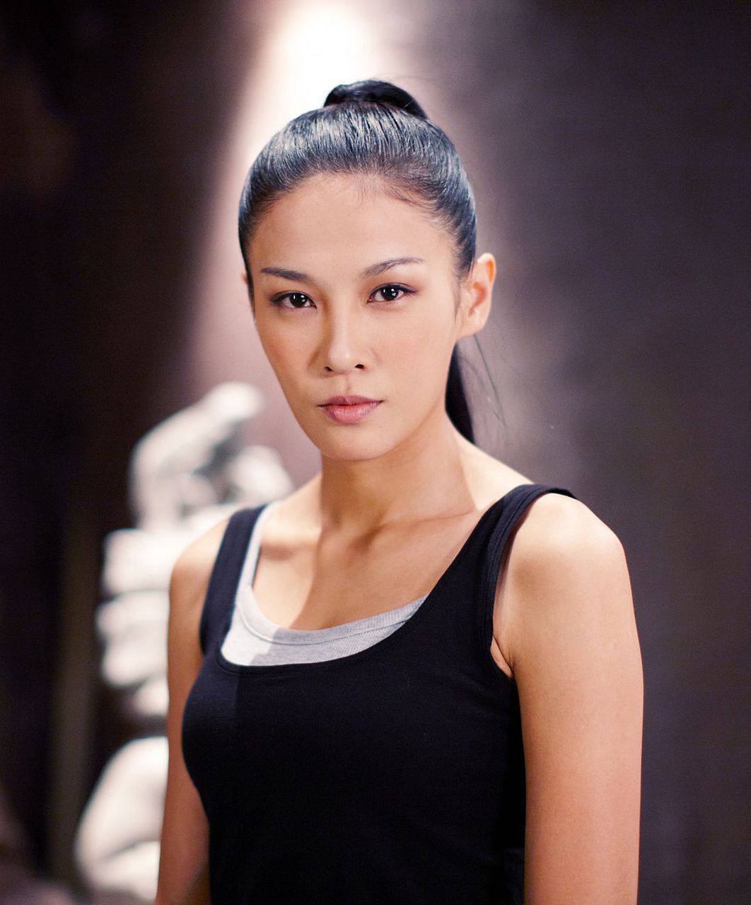 张蓝心是继上一代打女之后,唯一在娱乐圈还能打得出名堂的女星,可惜在