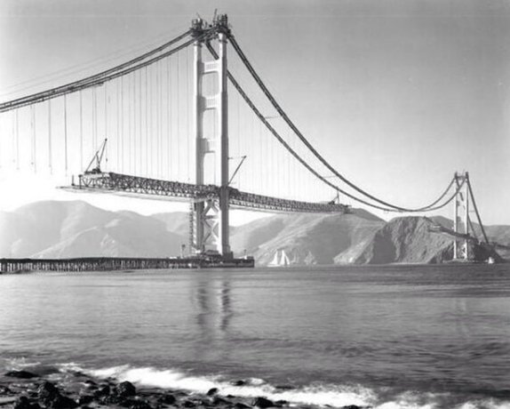 历史上的今天,1933年1月5日,旧金山金门大桥开工建设