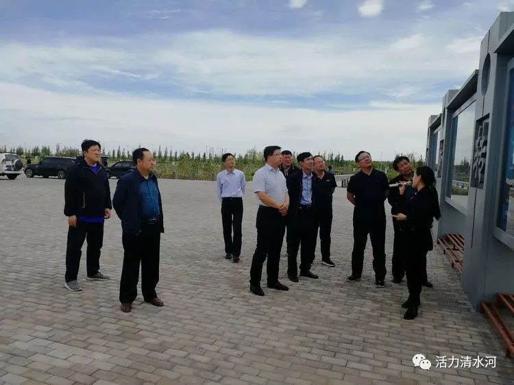 政府副县长石永平带队考察学习周边地区物流园区运营管理工作