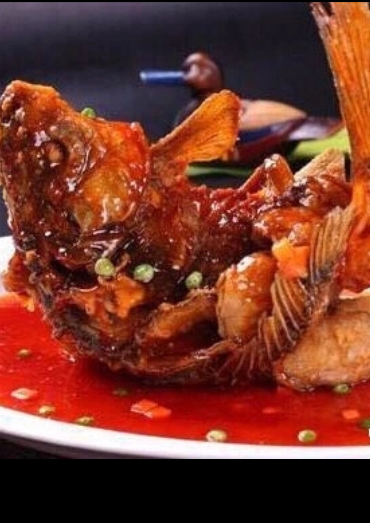 亲朋好友聚会招牌菜:浇汁糖醋鱼