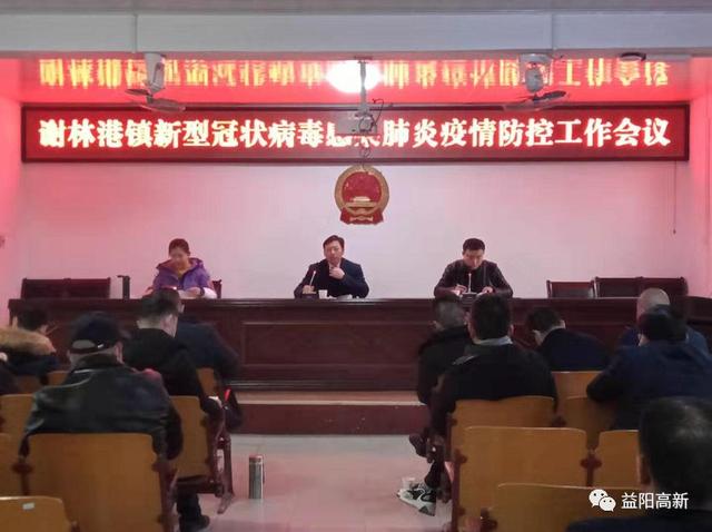 大年初一!益阳高新区谢林港镇有序推进肺炎疫情防控工作