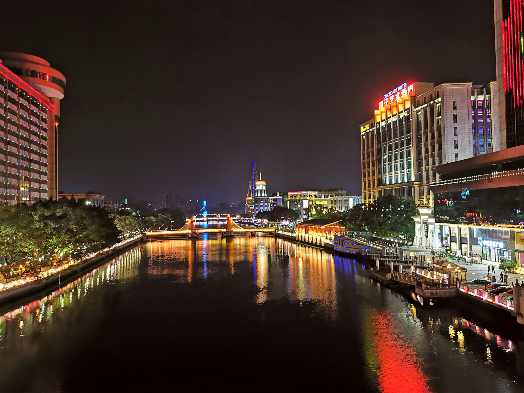 歧江夜景之歧江桥