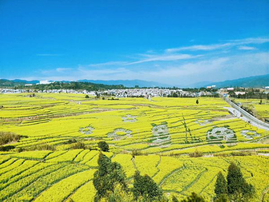 雲南臨滄臨翔區唯一的鎮:城鎮位於水庫邊,境內有飛機場